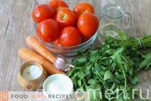 Marinerad tomater med morötter