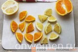 Zucchini sylt med apelsin och citron