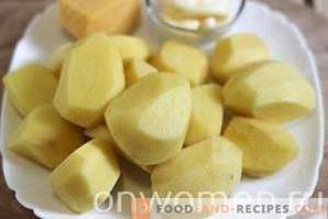 Potatis med ost i ugnen