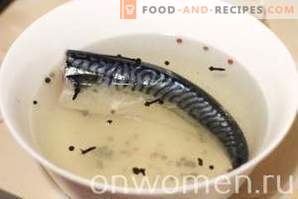 Spicy saltad makrill