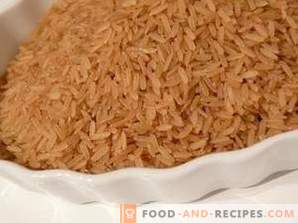 Brunt ris: fördelarna och skadan