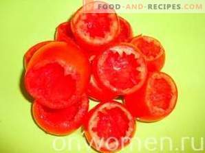 Fyllda tomater med fyllning
