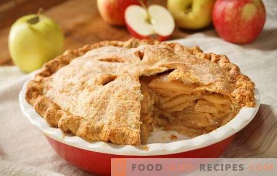 Läckra lenten pajer med äpplen, sylt, kål: hur man lagar dem ordentligt på magert deg. Hemligheten med läckra Lenten pajer
