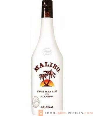 Kā dzert Malibu liķieri