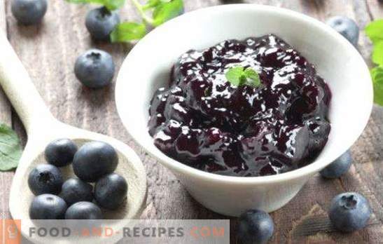 Blueberry sylt är ett riktigt förråd av vitaminer. Jam från blåbär till vintern kommer att hjälpa till att bekämpa sjukdomar och sjukdomar