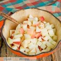 Grönsakspot med äpplen för vintern - ovanligt och mycket gott